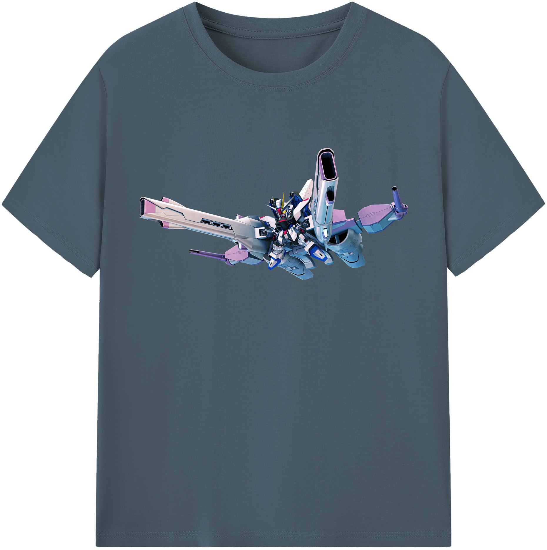 （画像用） 機動戦士ガンダム Mobile Suit Gundam 綿100％半袖Tシャツ（フロントプリント）